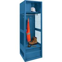Gear Locker, Steel, 24" W x 24" D x 72" H, Dark Blue CSL Industriel Inc.