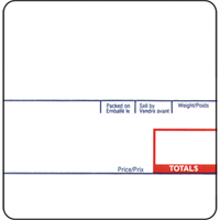 Kilotech Labels for Printer (58 x 60 mm) CSL Industriel Inc.