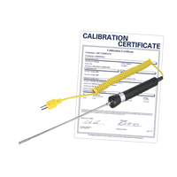 Sonde thermocouple pour l'air/gaz avec certificat de calibration, 900 °C (1652°F) Temp. max. CSL Industriel Inc.