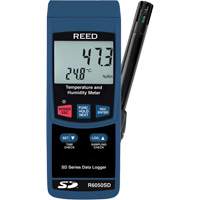 Data Logging Thermo-Hygrometer, 5% - 95% RH, 32° - 122° F ( 0° - 50°C ) CSL Industriel Inc.