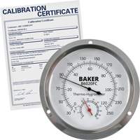 Dial Thermo-Hygrometer with ISO Certificate, 0% - 100% RH, 30 - 250°F (0 - 120°C) CSL Industriel Inc.