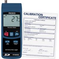 Data Logging Vibration Meter with Calibration Certificate, 10% - 85% RH, 32°- 122° F ( 0° - 50° C ) CSL Industriel Inc.
