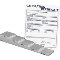 Bloc d'&eacute;talonnage de 5 &eacute;paisseurs avec certificat de calibration CSL Industriel Inc.