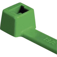 UL Rated PA66 Cable Ties, 4" Long, 18 lbs. Tensile Strength, Green CSL Industriel Inc.