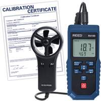 R4100 Vane Thermo-Anemometer with Air Volume with Calibration Certificate, Data Logging, 0.4 - 30 m/sec Air Velocity Range CSL Industriel Inc.