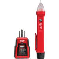 Voltage Detector & GFCI Receptacle Tester Kit, 50 V - 1000 V, Display & Sound Alert CSL Industriel Inc.