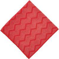 Chiffon de nettoyage Hygen , Microfibre, Rouge CSL Industriel Inc.