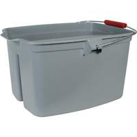Double Utility Pail, 5 US Gal. (20 qt.) Capacity, Grey CSL Industriel Inc.