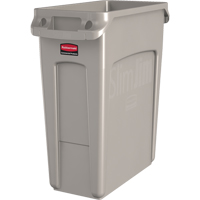 Slim Jim&reg; Vented Containers, Deskside, Polyethylene, 16 US gal. CSL Industriel Inc.