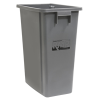 Recycling & Garbage Bin, Plastic, 16 US gal. CSL Industriel Inc.