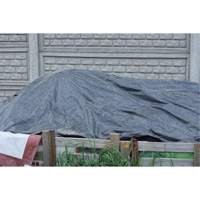 Tarp, Light Industrial Duty, Black, 6' x 8' x 8 mils CSL Industriel Inc.