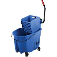 WaveBrake&reg; Mop Bucket & Wringer Combo Pack, Side Press, 8.75 US Gal.(35 Quart), Blue CSL Industriel Inc.
