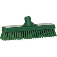 Deck & Wall Scrub Brush, Stiff Bristles, 12", Polyester, Green CSL Industriel Inc.