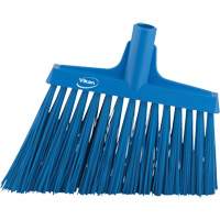 T&ecirc;te de balai oblique, Crins Extra-ferme, 12", Polyester, Bleu CSL Industriel Inc.
