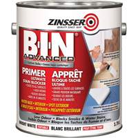 B-I-N&reg; Advanced Synthetic Shellac Based Primer, 3.78 L, Gallon, Tintable Bright White CSL Industriel Inc.