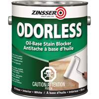 Odourless Oil-Base Stain Blocking Primer, White, Very Flat, 3.78 L, Gallon CSL Industriel Inc.