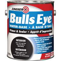 Bulls Eye&reg; Water Based Primer, 3.78 L, Gallon, White CSL Industriel Inc.