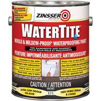 Watertite&reg; Mold & Mildew-Proof Waterproofing Paint, White, Eggshell, 3.78 L, Gallon CSL Industriel Inc.