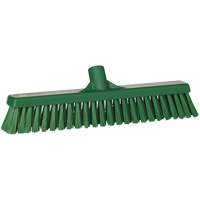 T&ecirc;te de balai-brosse &agrave; soies combin&eacute;es, Crins Cors&eacute;/Fin, 16-1/2", Polyester, Vert CSL Industriel Inc.
