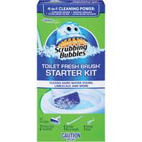 Scrubbing Bubbles&reg; Fresh Brush&reg; Toilet Brush Starter Kit, Refill CSL Industriel Inc.