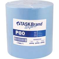 TaskBrand&reg; P80 Premium Series Wipers, Heavy-Duty, 13" L x 12" W CSL Industriel Inc.