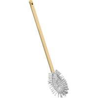HD Toilet Brush with Wire Centre, 20" L, Polypropylene Bristles, Yellow CSL Industriel Inc.