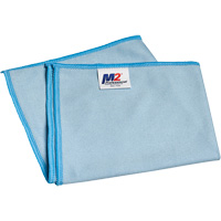 Chiffon de nettoyage pour vitres, Microfibre, Bleu CSL Industriel Inc.
