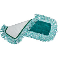 Tampon sec &agrave; frange, Style Boucles et crochets, Microfibre/Polyester, 18" lo x 5-3/4" la CSL Industriel Inc.