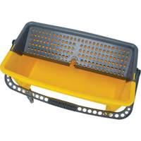 Microfibre Mop Bucket & Wringer, Strainer, 11 US Gal. (44 Quart), Yellow CSL Industriel Inc.