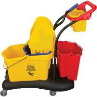 Multifunctional Mop Trolley, Down Press, 9.5 US Gal.(38 Quart), Yellow CSL Industriel Inc.