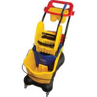 Multifunctional Mop Trolley, Down Press, 9.5 US Gal.(38 Quart), Yellow CSL Industriel Inc.