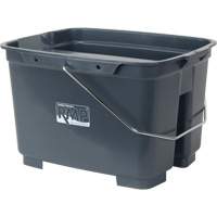 Dual Compartment Bucket, 4.75 US Gal. (19 qt.) Capacity, Grey CSL Industriel Inc.