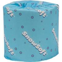 Papier hygi&eacute;nique de premi&egrave;re qualit&eacute; Snow Soft, 2 Pli, 500 Feuilles/Rouleu, Longueur 145', Blanc CSL Industriel Inc.