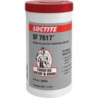 SF 7617 Industrial Hand Wipes, 75 Wipes, 12" x 9-1/2" CSL Industriel Inc.