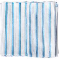 Chiffons jetables, Microfibre, Bleu/Blanc CSL Industriel Inc.
