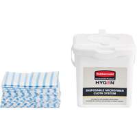 Seau de chargement pour chiffons microfibres, Blanc CSL Industriel Inc.