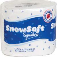 Papier hygi&eacute;nique de premi&egrave;re qualit&eacute; Snow Soft, 2 Pli, 600 Feuilles/Rouleu, Longueur 145', Blanc CSL Industriel Inc.