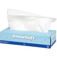 Papier-mouchoir de premi&egrave;re qualit&eacute; Snow Soft, 2 pli, 7,4" lo x 8,4" la, 100 feuilles/boîte CSL Industriel Inc.