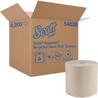 Essential 100% Recycled Brown Hard Roll Towels, 1 Ply, Standard, 700' L CSL Industriel Inc.
