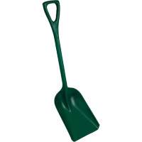 Pelle monobloc perceptible par d&eacute;tecteur de m&eacute;tal, Lame 10" x 14", Longueur de 37-1/2", Plastique, Vert CSL Industriel Inc.