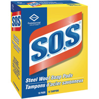 Tampons en laine d'acier saponifi&eacute;e S.O.S CSL Industriel Inc.