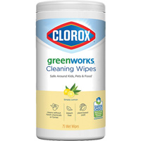 Lingettes nettoyantes GreenWorks, 75 lingettes CSL Industriel Inc.