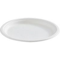 Assiette ronde en fibre compostable CSL Industriel Inc.