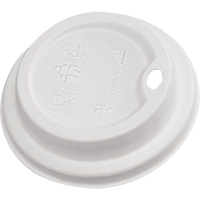 Compostable White Dome Sip Lids CSL Industriel Inc.