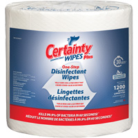 Plus Disinfectant Wipes, 8" x 6", 1200 Count CSL Industriel Inc.