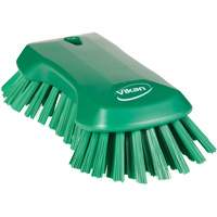 Brosse &agrave; main, Soies Tr&egrave;s ferme, Longueur de 9-1/10", Vert CSL Industriel Inc.