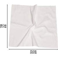 Washable Cleaning Cloths, Microfibre, White CSL Industriel Inc.
