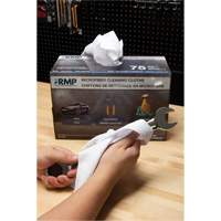 Washable Cleaning Cloths, Microfibre, White CSL Industriel Inc.