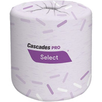 Pro Select&reg; Bathroom Tissue, 2 Ply, 420 Sheets/Roll, White CSL Industriel Inc.