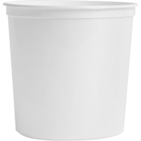 Contenant de rangement pour la nourriture, Plastique, Capacit&eacute; de 2 L, Blanc CSL Industriel Inc.
